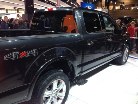 2015 Ford F-150 at the Detroit Auto Show