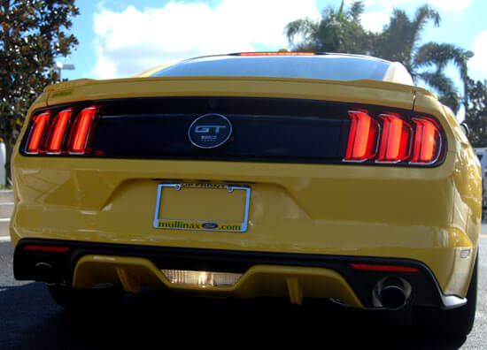 2015 Mustang rear