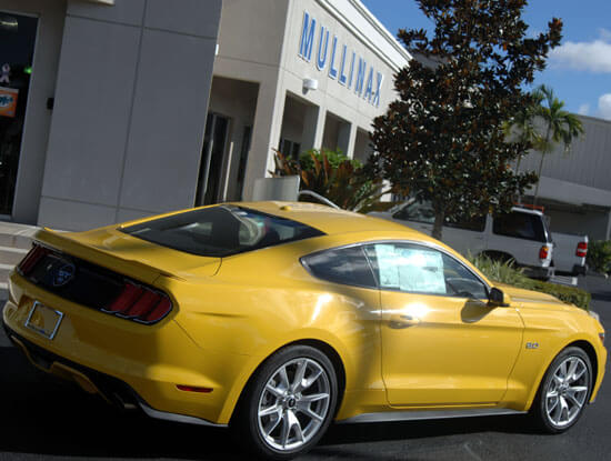 2015 Mustang rear right