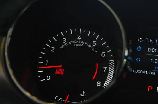 2015 Mustang tachometer