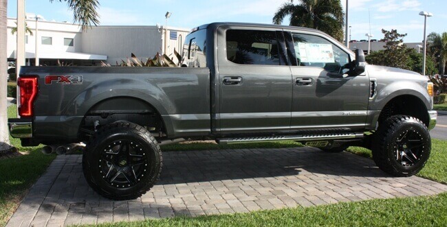 2017 Ford F-250 Super Duty with Aluminum Body Panels