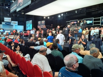 crowd at barrett-jackson