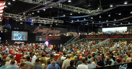 Barrett-Jackson floor - 2