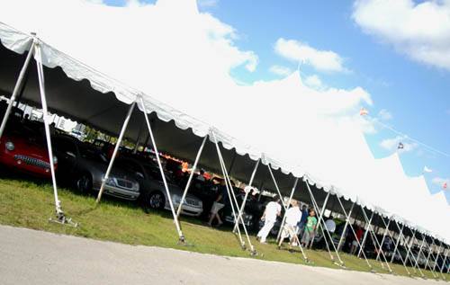 Barrett-Jackson tent