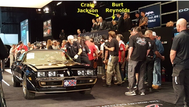 What channel plays the Barrett Jackson auto show live?