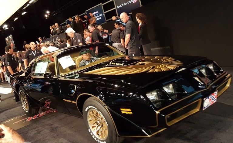 Burt Reynolds auctioned off this 1979 Pontiac Trans Am for $78,000