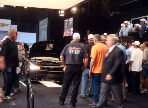 First 2015 Camaro Z28 at Barrett-Jackson auction