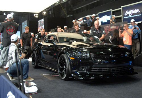 First Production 2015 Camaro Z28 at Barrett-Jackson