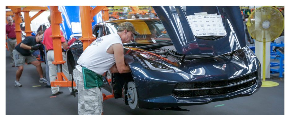 corvette assembly line