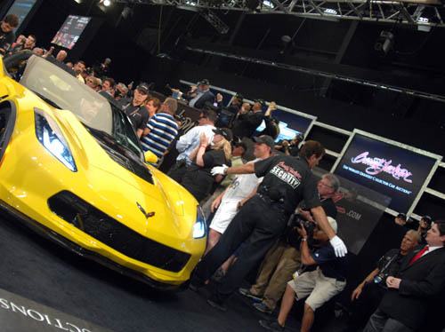 First 2015 Production Corvette Z06 at Barrett-Jackson auction - Picture 5