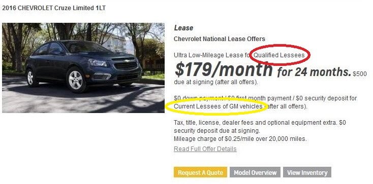 “Qualified lessees”, can be used against drivers by taking advantage of the credit approval process. 