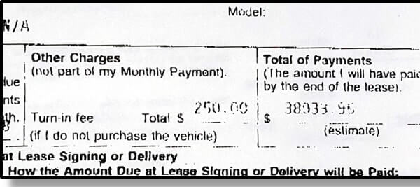 Car Lease Disposition Fees Explained image 2