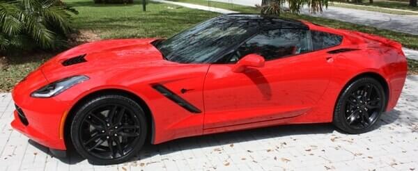 2016 Red Corvette Stingray