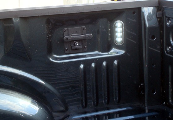 2015 cargo box led light and tie down