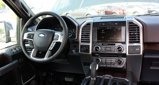 2015 f-150 interior