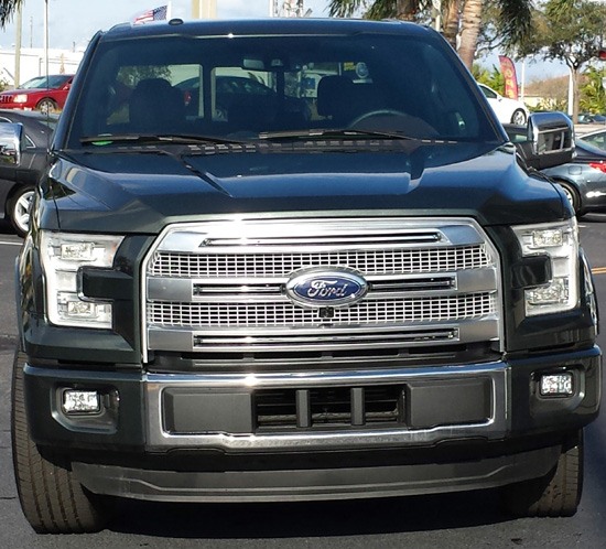 2015 f-150 front view