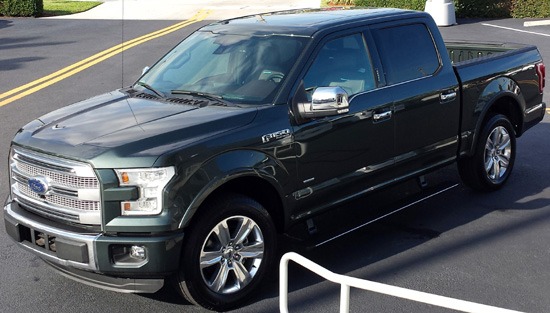 2015 f-150 from above