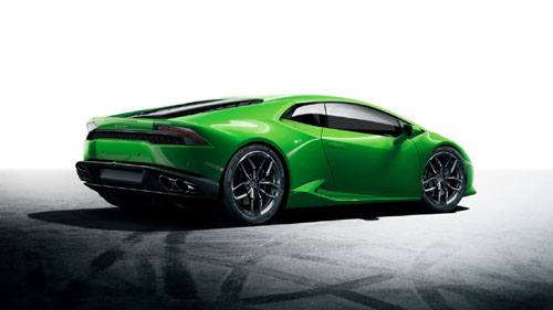 Lamborghini Huracan green