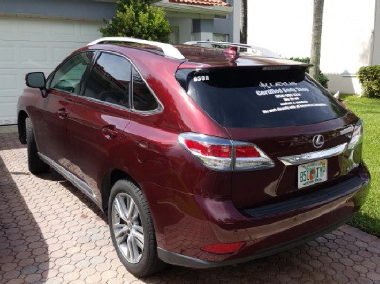 Lexus loaner car - 2015 RX350