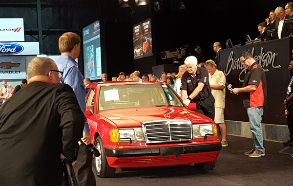 Shirley Temple Black's 1993 Mercedes-Benz 400SE (Lot #362) - $18,150